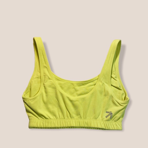 J. Crew. x New Balance neon yellow sports bra - Picture 2 of 2